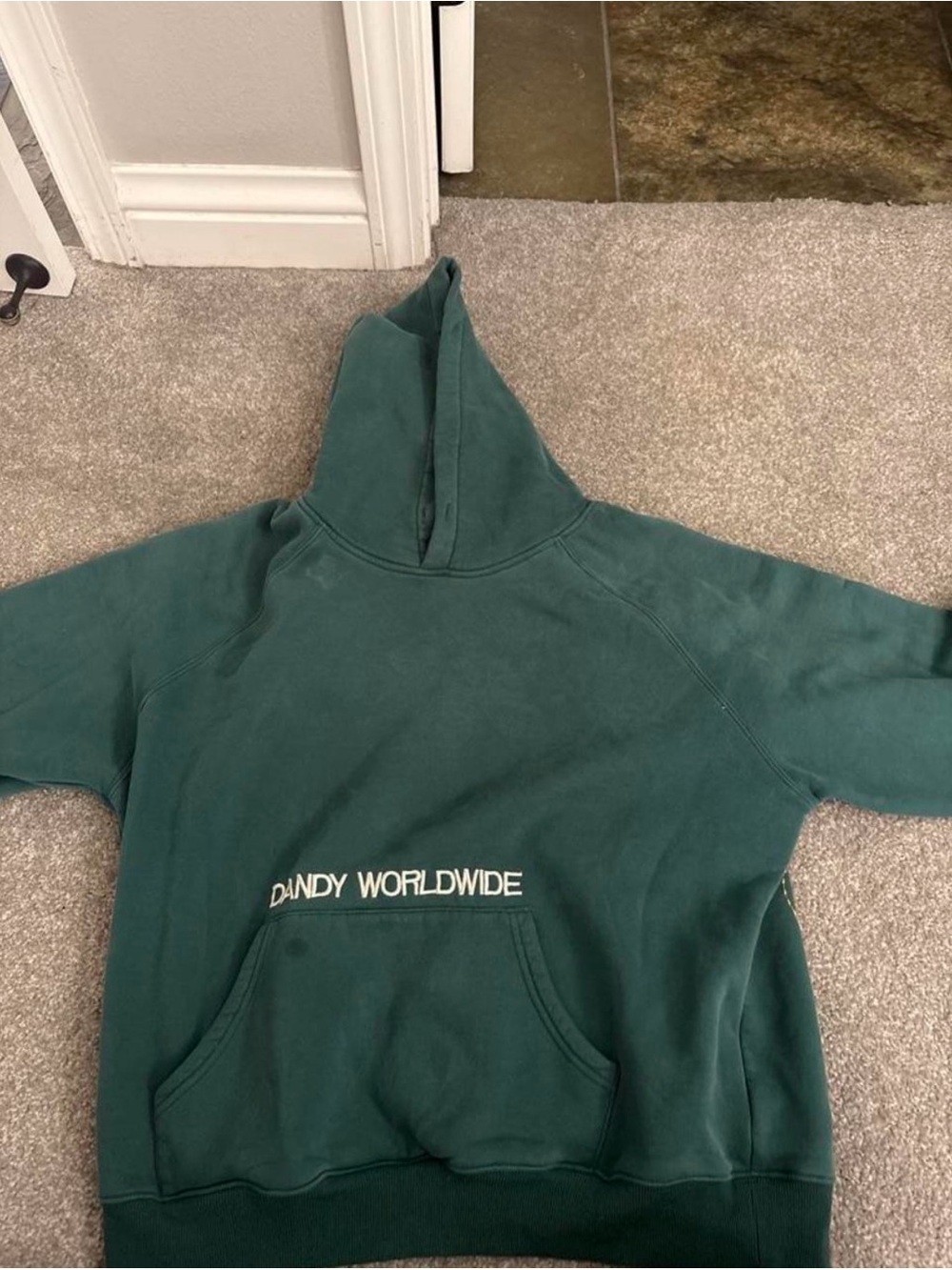Women's Forest Green Hooded Sweatshirt